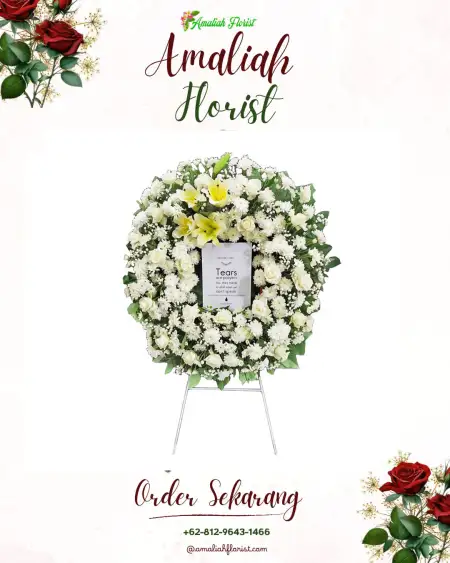 Krans Bunga Duka Kebon Pedes